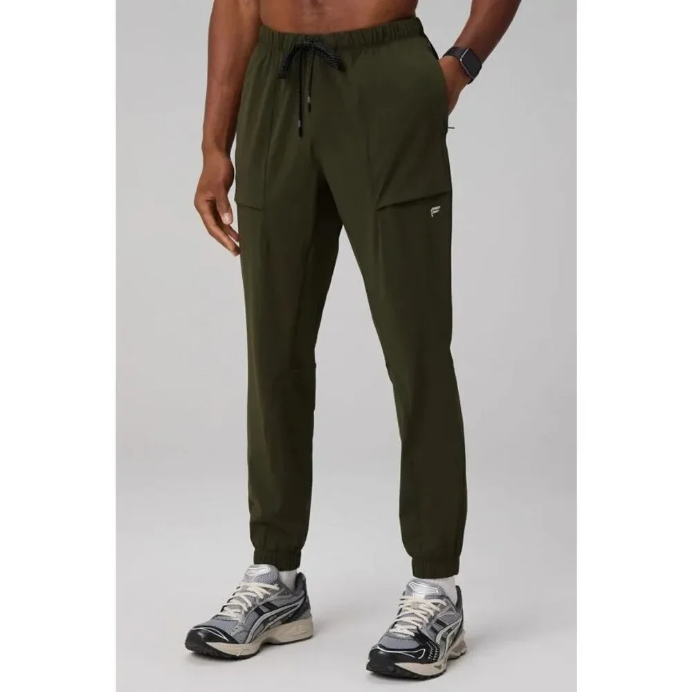 Fabletics the one joggers dark olive men’s - Picture 2 of 8